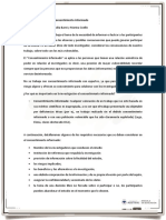 Documento de Catedra Consentimiento Informado