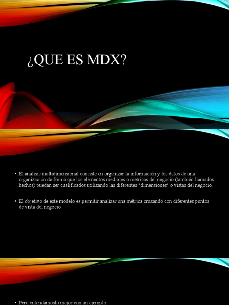 Introducción al Lenguaje MDX | PDF | SQL | Funciones trigonométricas