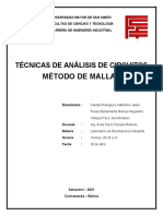 Técnicas de Análisis de Circuitos - Método de Mallas - Práctica 3 - Informe