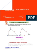 Congruencia Aplicacionesdelacongruencia