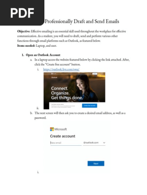 email instructions rough draft