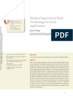 Modern Supercritical Fluid Technology For Food Applications: Further