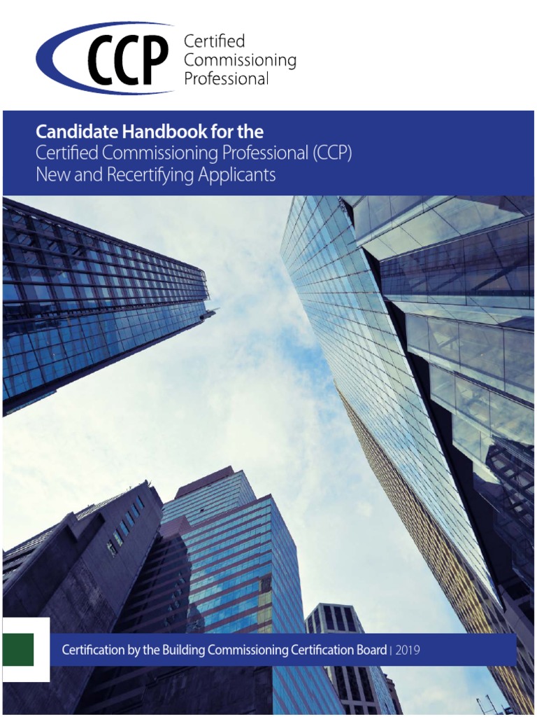 Ccep Candidate Handbook | CCEP-I – JWGAQA