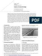 Operational Modal Analysis of Road-Rail Bridge