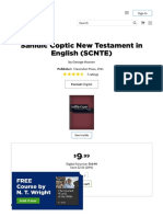 Sahidic Coptic New Testament in English (SCNTE) - Logos Bible Software