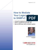 How To Mediate Your Legacy SNMP To Snmpv3