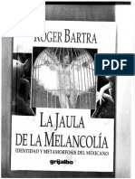 Roger Bartra- La Jaula de la Melancolia.