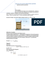 Simulación de Ejercicios para Examen Matemáticas Aplicadas 2doparcial