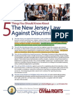 NJ Law Against Discrimination Explained