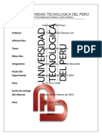 Informe 1 Segunda Ley de Newton UTP