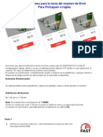 Recomendaciones para La Toma Del Examen de Nivel