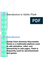 Introduction To Adobe Flash