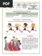 CUADERNILLO Educacion Fisica. 4° | PDF | Educación primaria | Educación ...
