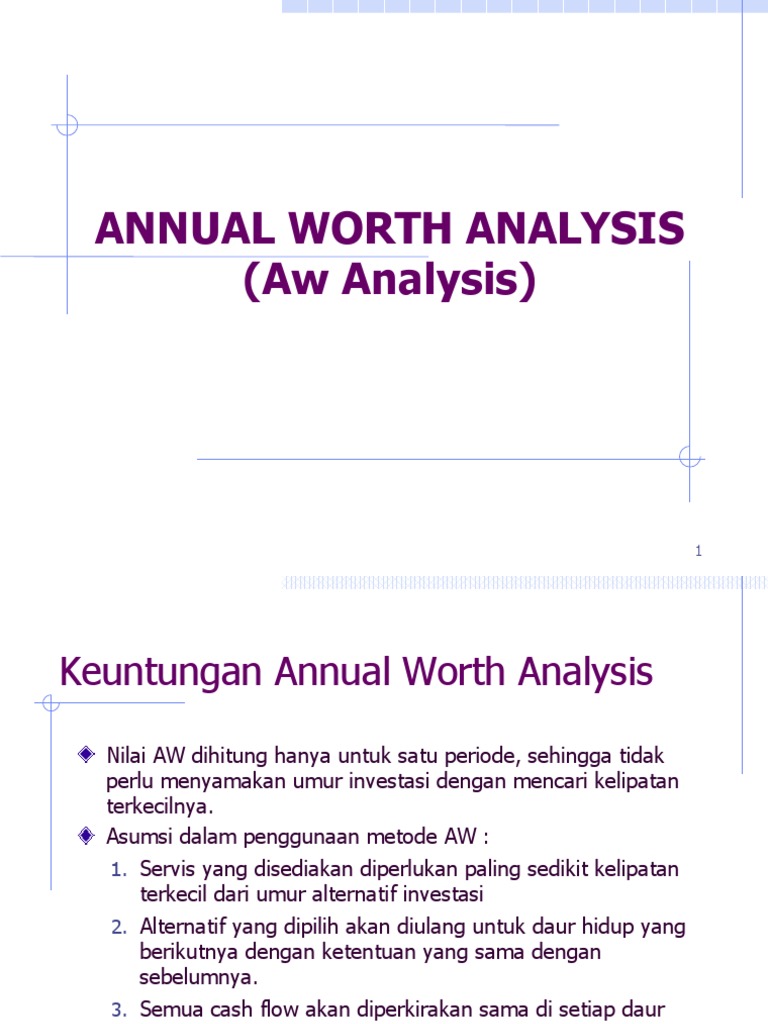 AW Analysis | PDF