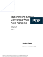 Implementing Secure Converged Wide Area Networks (Vol. 1). Student Guide (2006)(Version 1.0)(en)(444s)