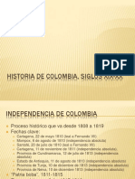 4. Historia de Colombia Siglos XIX-XX