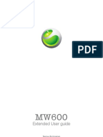 MW600 - User Guide