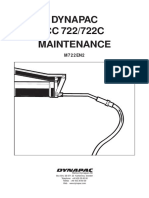 Dynapac CC 722/722C Maintenance