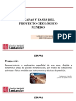 2. Proyecto Geológico Minero