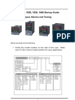 DC1010, 1020, 1030, 1040 Startup Guide Input, Alarms and Tuning