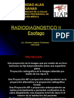 Radiodiagnostico Del Esofago