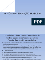 História da Educação no Brasil (3)