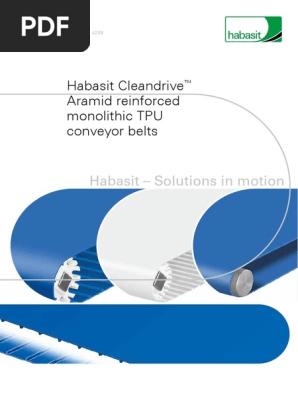 Habasit Cleandrive™ | PDF | Belt (Mechanical) | Nature