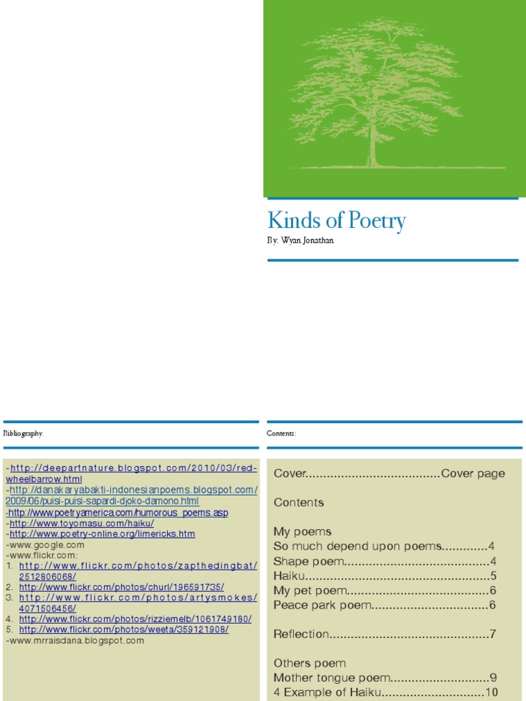 Poem Book 2 Pdf Pdf Poetry