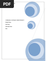 Running Head: Leadership: Compare & Contrast Group Project Student Name: Unit Name: University Name: Date