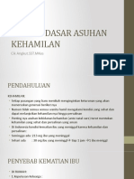 Konsep Dasar Asuhan Kehamilan