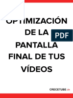 Optimizacion de La Pantalla Final de Tus Videos