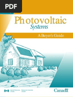 Photovoltaic Systems - Buyer's Guide