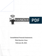 Hanover Foods 3rd Fiscal Quarter