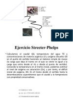 Modelo de Streeter-Phelps Ecuaciones