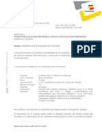 Carta Ratificación