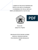 Manuver Jaringan Tegangan Menengah 20 KV Penyulang KSN 12 Gi Kebasen Di Pt. PLN (Persero) Up3 Tegal Dengan Simulasi Berbasis PLC Dan Scada