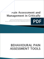 Pain Assessment in ICU Ot