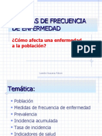 Medidas de Frecuencia - Enfermedad