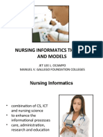 Nursing Informatics Theories and Model