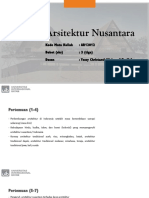 Arsitektur Nusantara - Pertemuan 1