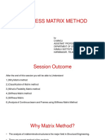 Stiffness Matrix Method 31-07-2020