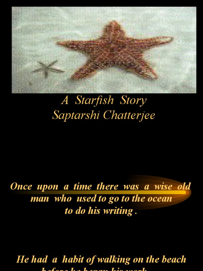 The Starfish Story: Making a Difference | PDF | Poetry