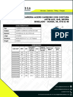 Cañeria Ac. C COST ASTM A53