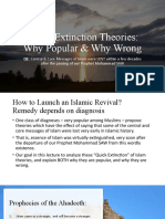 Rejecting Quick Extinction of Islam Theories