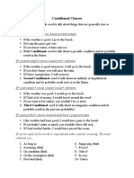 Conditional Clauses