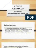 Hepato Pulmonary: Syndrome by Piyush Barwal and Abhishek Raj