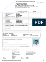 20 National Certification Examination For Energy Managers/ Energy Auditors-September-2019