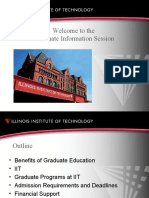 Welcome To The Graduate Information Session
