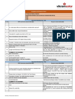 Compliance & Response Sheet: Sensitivity: LNT Construction Internal Use