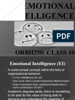 Class 10 - Emotional Intelligence